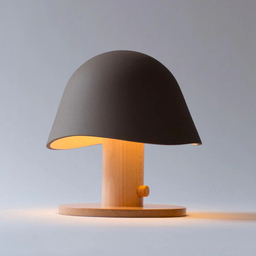 Tafellamp geïnspireerd door paddenstoelen