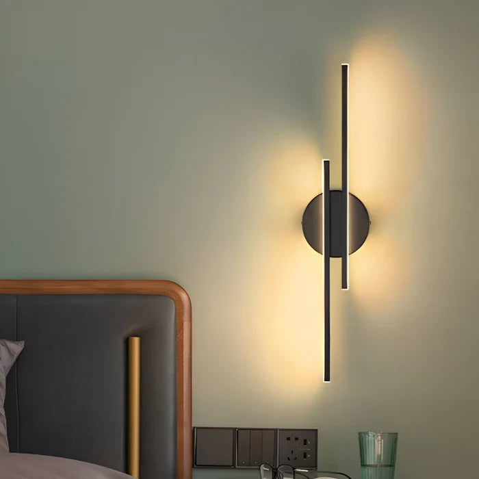 Eenvoud in stijl: minimalistische - moderne design wandlamp voor slaapkamer, woonkamer