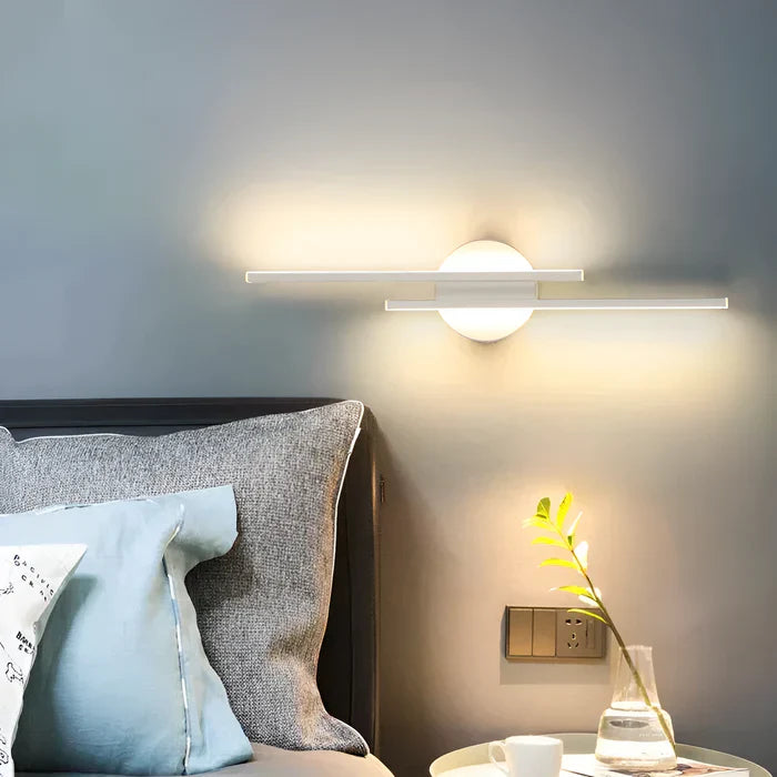 Eenvoud in stijl: minimalistische - moderne design wandlamp voor slaapkamer, woonkamer