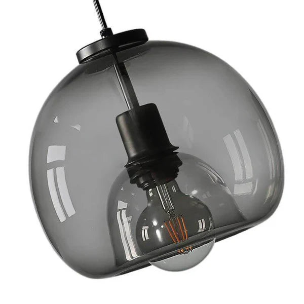 Handgeblazen glazen plafondlamp