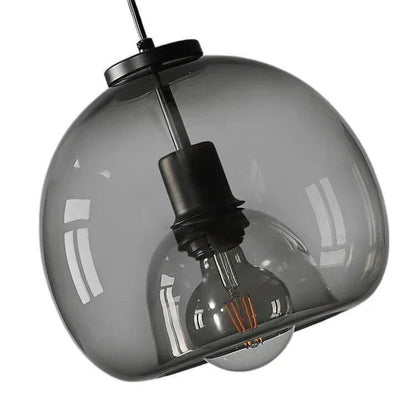 Handgeblazen glazen plafondlamp