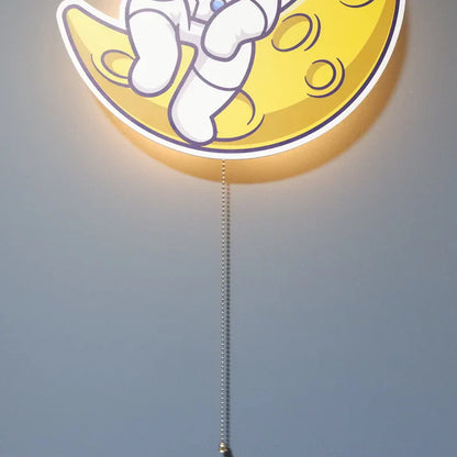 Wandlamp Astronaut – creatieve wandlamp in ruimtelijk design