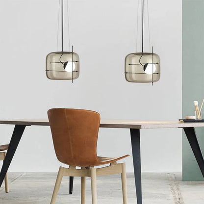 Plot glazen hanglamp