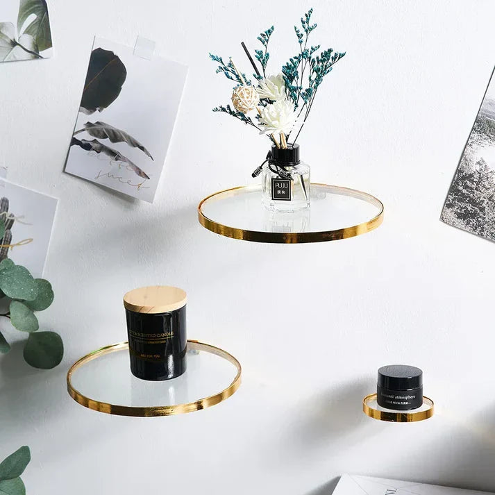 Elevatedelegance - ronde hangplank van ijzerglas