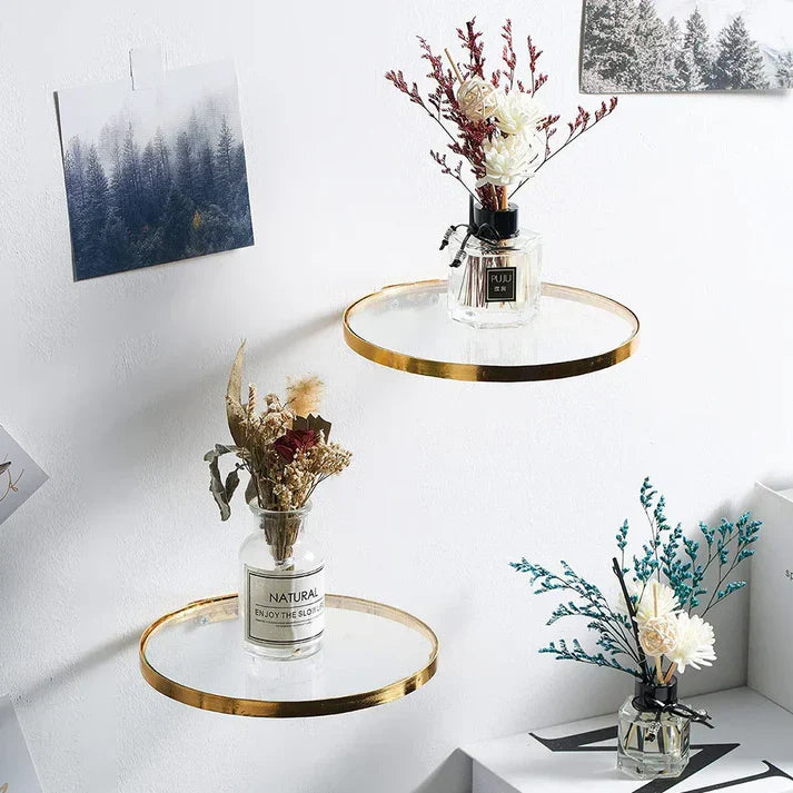 Elevatedelegance - ronde hangplank van ijzerglas
