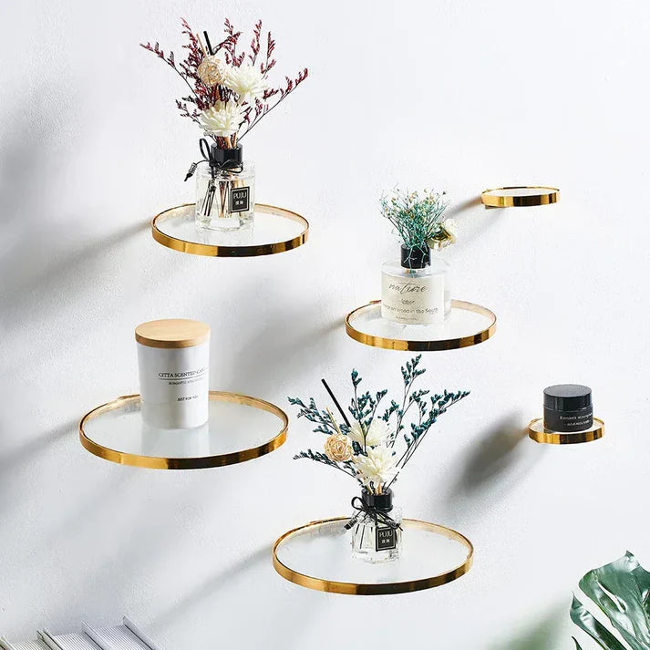 Elevatedelegance - ronde hangplank van ijzerglas