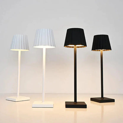 Draadloze LED-tafellamp, perfect voor moderne woonruimtes en stijlbewuste gebruikers
