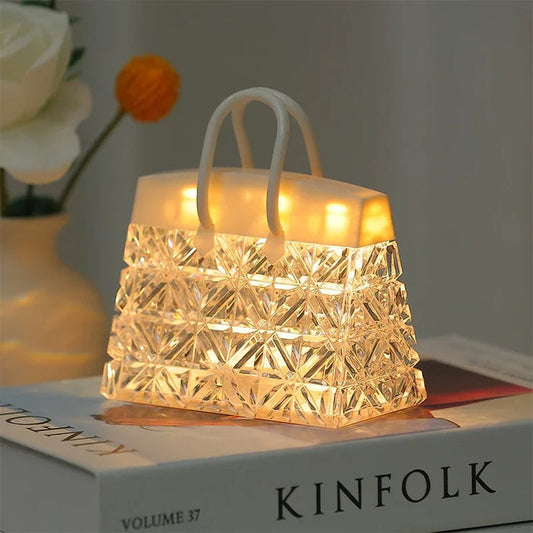 Kristallen clutch | creatief nachtlampje