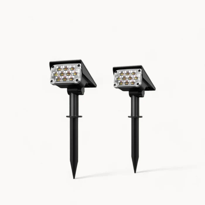 Draadloze led solar tuinspot deluxe