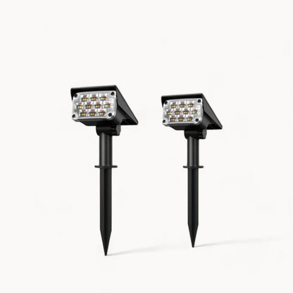 Draadloze led solar tuinspot deluxe