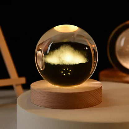 Gloeiende 3D-kristallen nachtlampjes - Unieke cadeaus voor alle gelegenheden