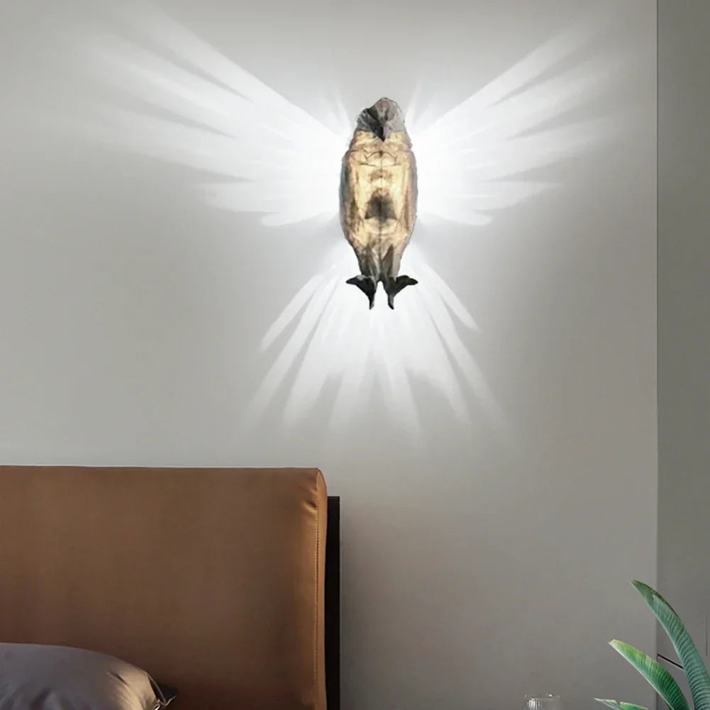 Etherealwings | moderne dieren wandlampen collectie
