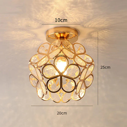 BlossomGlow – plafondlamp in bloemenstijl