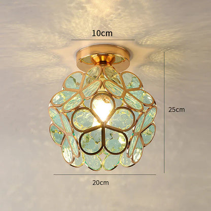 BlossomGlow – plafondlamp in bloemenstijl