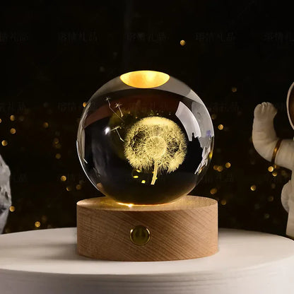 Gloeiende 3D-kristallen nachtlampjes - Unieke cadeaus voor alle gelegenheden