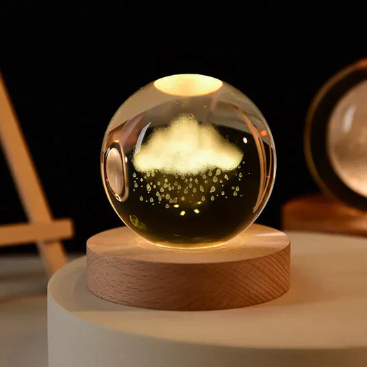 Gloeiende 3D-kristallen nachtlampjes - Unieke cadeaus voor alle gelegenheden