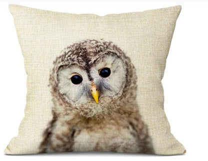 BeastiesKussen | schattige kussenslopen met babydiermotieven