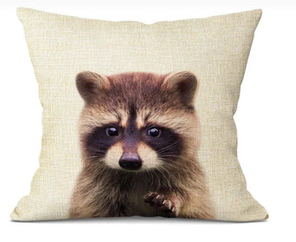 BeastiesKussen | schattige kussenslopen met babydiermotieven