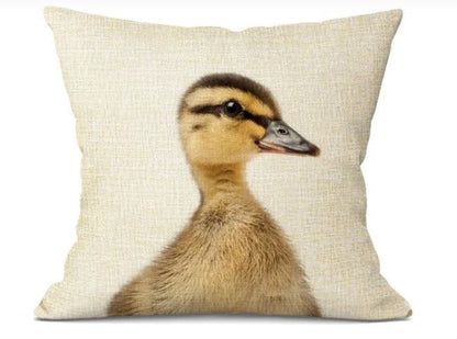 BeastiesKussen | schattige kussenslopen met babydiermotieven