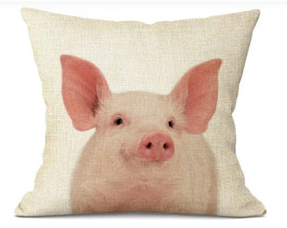 BeastiesKussen | schattige kussenslopen met babydiermotieven