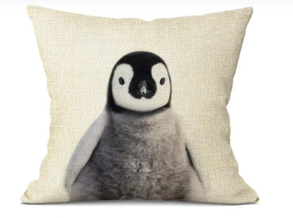 BeastiesKussen | schattige kussenslopen met babydiermotieven