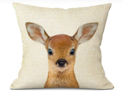 BeastiesKussen | schattige kussenslopen met babydiermotieven