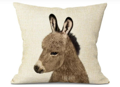 BeastiesKussen | schattige kussenslopen met babydiermotieven