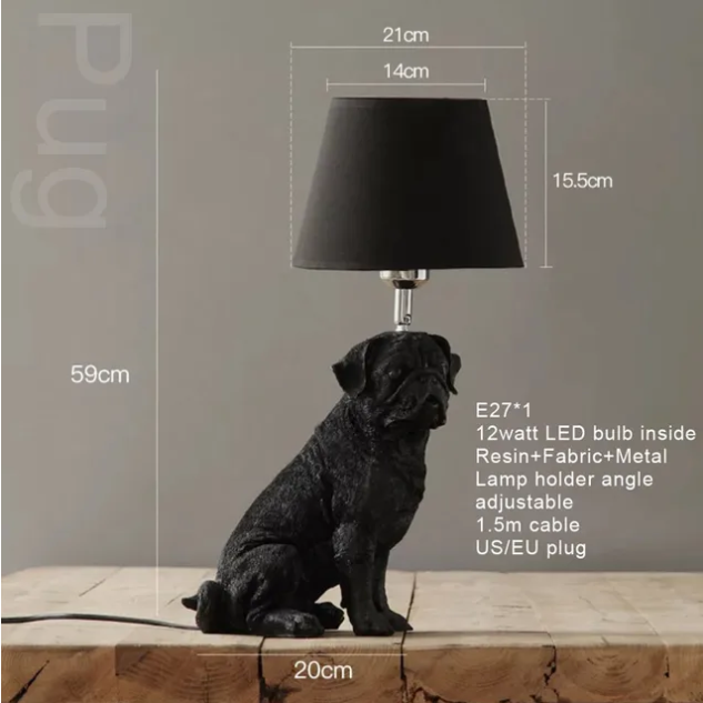 PupArt | design tafellamp hond