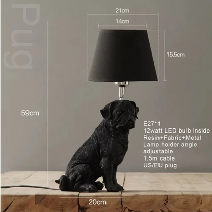 PupArt | design tafellamp hond