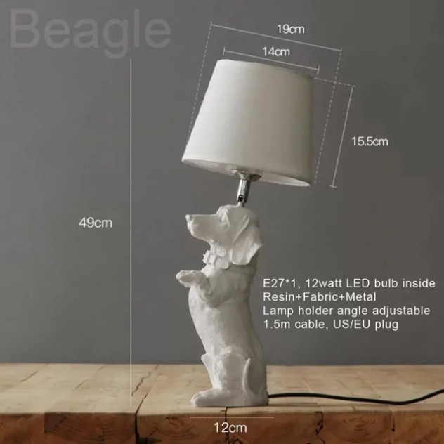PupArt | design tafellamp hond