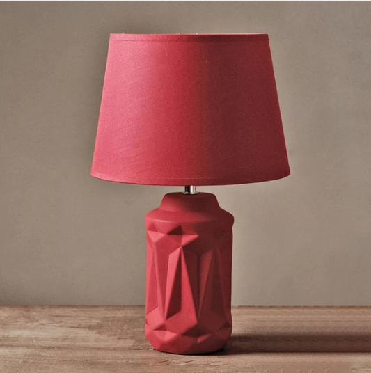 GloedGlow - Keramisch rood nachtlampje