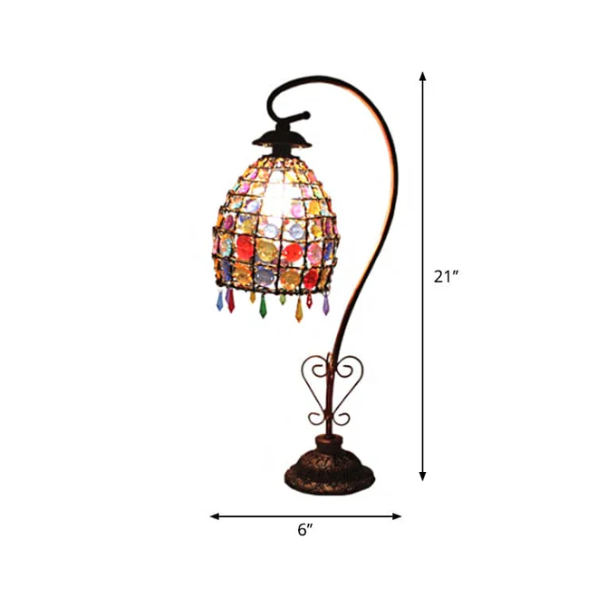 Verlichten | flexibele slaapkamerlamp met zwanenhals