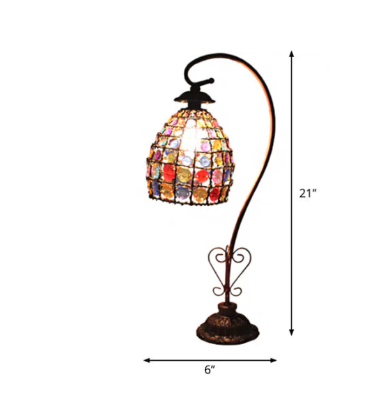 Verlichten | flexibele slaapkamerlamp met zwanenhals