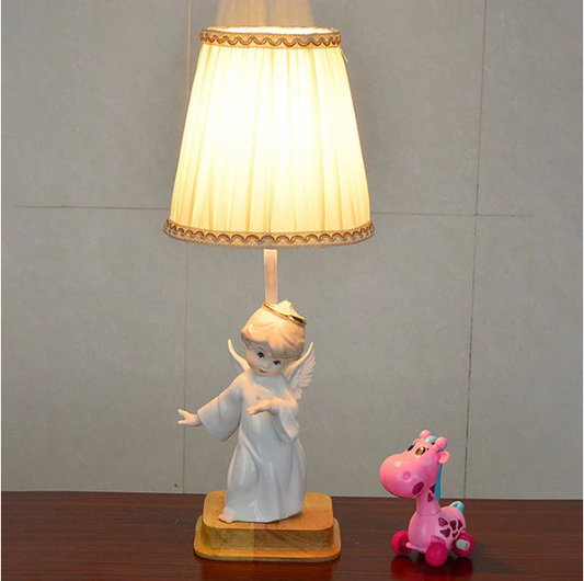 GlowAngel | bedlampje met engelversiering