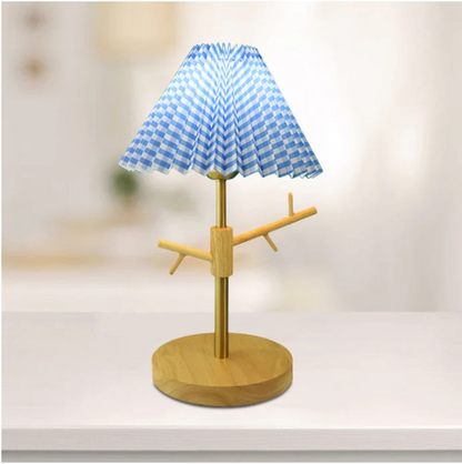 GloShine | Scandinavische opvouwbare bedlamp met decoratieve decoratieve ophanging