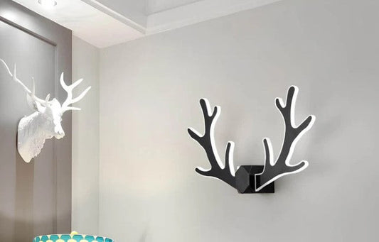 AntlerGlow | Elegante LED-wandlamp in modern gewei-design