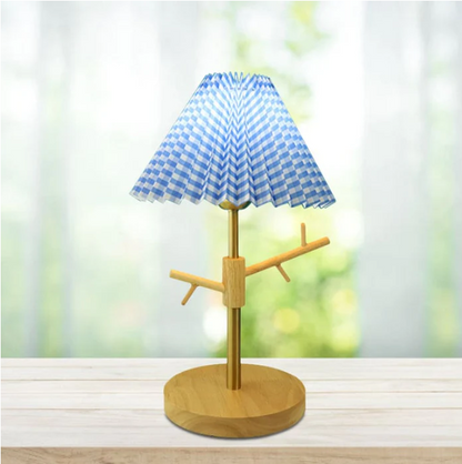 GloShine | Scandinavische opvouwbare bedlamp met decoratieve decoratieve ophanging