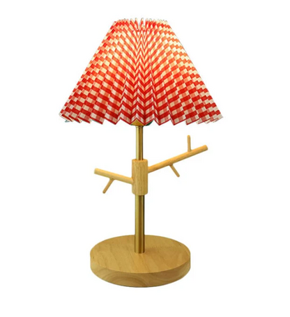 GloShine | Scandinavische opvouwbare bedlamp met decoratieve decoratieve ophanging