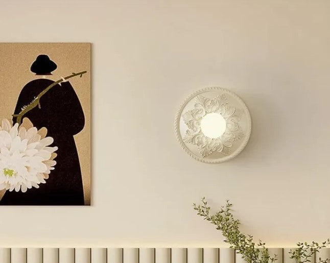 ArtiskGlow | moderne wandlamp van hars voor stijlvolle accenten