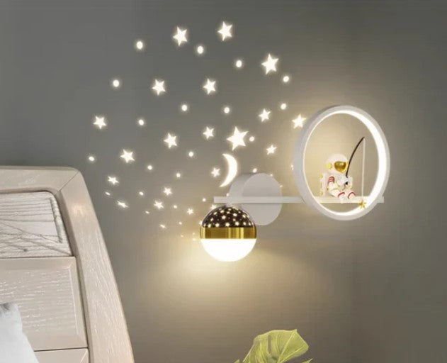 Astrolamp | Astronaut wandlamp voor kinderen