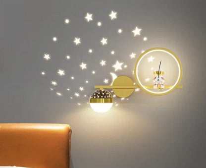Astrolamp | Astronaut wandlamp voor kinderen