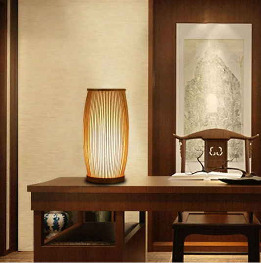 BambooGlow | bambus tischlampe