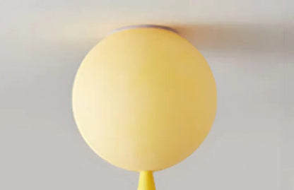 Astronova | Moderne LED-plafondlamp met maan- en astronautendesign