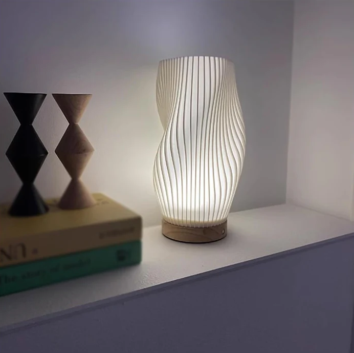 Serene lamp wavecrest