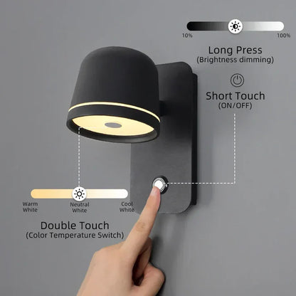 Moderne led-wandlamp