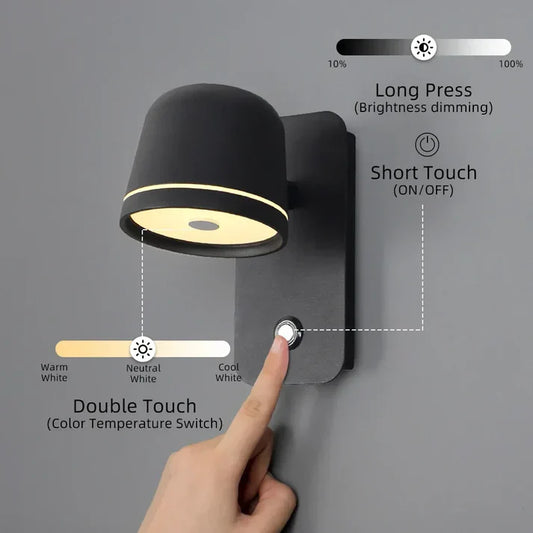 Moderne led-wandlamp