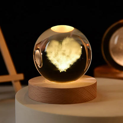 Gloeiende 3D-kristallen nachtlampjes - Unieke cadeaus voor alle gelegenheden