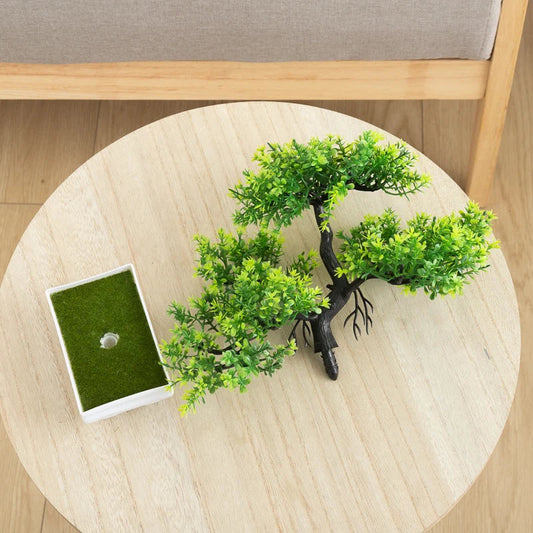 MiniZen - sierpot met kunstbonsai