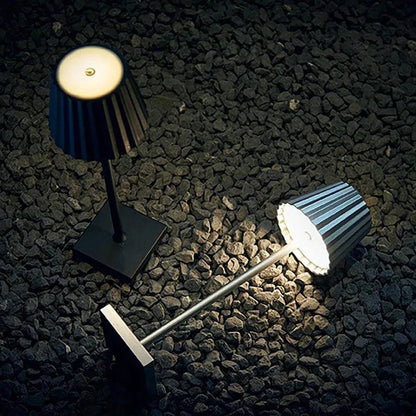 Draadloze LED-tafellamp, perfect voor moderne woonruimtes en stijlbewuste gebruikers