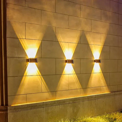 EcoBright - LED-wandlamp op zonne-energie